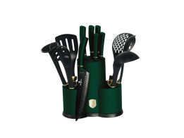 Berlinger Haus BH-6250NA Σετ Μαχαίρια και Εργαλεία Κουζίνας σε Βάση 11 Τεμ Emerald Collection L