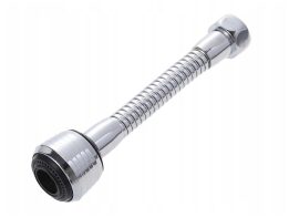 Εύκαμπτη Προέκταση Βρύσης 13 cm με 2 Λειτουργίες Ροής Νερού με Περιστρεφόμενη Κεφαλή