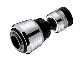 Προέκταση Βρύσης Περιστρεφόμενος Αεριστής Νερού Βρύσης, με Δύο Λειτουργίες Ροής, 3.4x5.4 cm