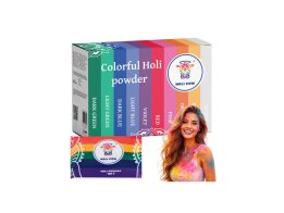 Holi cow Σετ Χρωματιστή Σκόνη 10 Τεμαχίων σε Διάφορα Χρώματα για Πάρτυ και Εκδηλώσεις