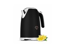 Fashion TV by Berlinger Haus Ανοξείδωτος Ηλεκτρικός Βραστήρας 1.7L 2200W, Black Rose FTV-0113
