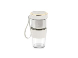 Fashion TV by Berlinger Haus Mini Φορητό Μπλέντερ 60W USB Χωρητικότητας 400ml, Creme Gold FTV-0177