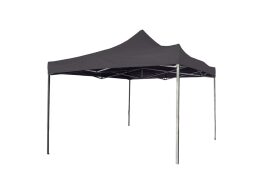 Πτυσσόμενο Κιόσκι Τέντα Gazebo 3x3m με Αδιάβροχη Οροφή σε Ανθρακί Χρώμα
