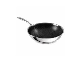 Berlinger Haus Τηγάνι Wok 30 cm, από Ανοξείδωτο Ατσάλι 18/10, Eternal Collection BH-8521