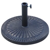 Outsunny Διάμετρος βάσης ομπρέλας 3,8-4,8cm Floral μοτίβο με πόμολο Βάρος 15KG Ρητίνη κήπου 49x32cm 01-0903