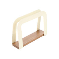 Estia Χαρτοπετσετοθηκη Ορθια Allure Μεταλλικη Ivory  01-24789