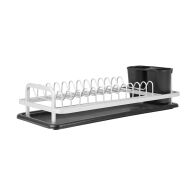Estia Πιατοθηκη Αλουμινιου 40x19x12cm Με Μαυρο Δισκο  01-27582