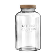 Estia Δοχειο Αποθηκευσησ Allure Γυαλινο 3500ml 15x15x26cm  01-31473