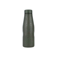 Estia Θερμοσ Travel Flask Save The Aegean 500ml Olive Flow  01-31572