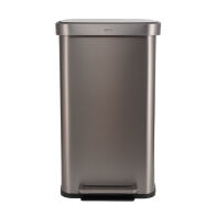 Estia Καδοσ Απορριματων Flatop Soft Close 70lt Ματ Ινοξ  01-31961
