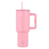 Estia Θερμοσ Straw Tumbler Xl Save The Aegean 1200ml Blossom Rose  01-32210