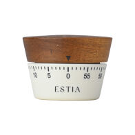 Estia Χρονομετρο Κουζινασ Allure Αναλογικο 60 Λεπτων Ivory  01-32739
