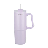 Homely Θερμοσ Straw Tumbler 900ml Lavender Fog  01-34528