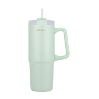 Homely Θερμοσ Straw Tumbler 900ml Seafoam  01-34559