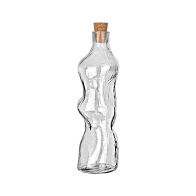 Estia Μπουκαλι Γυαλινο Sway 1000ml Με Καπακι Φελλου  01-36799