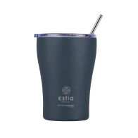 Estia Θερμοσ Coffee Mug Save The Aegean 350ml Indigo  01-41427
