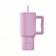 Estia Θερμοσ Straw Tumbler Xl Save The Aegean 900ml Lavender  01-41472