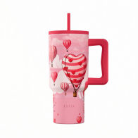 Estia Θερμοσ Straw Tumbler Xl Save The Aegean 900ml Love Ascend  01-41533