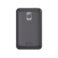 Φορτιστής Ανάγκης Devia EP208 MINI 22.5W 20000mAh με 2 Ενσωματωμένα Καλώδια Ultra4 Γκρι