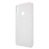 Θήκη Liquid Silicon inos Huawei P40 Lite E L-Cover Λευκό