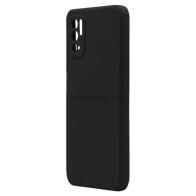 Θήκη Liquid Silicon inos Xiaomi Redmi Note 10 5G L-Cover Μαύρο