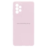 Θήκη Soft TPU inos Samsung A725F Galaxy A72 4G/ A726B Galaxy A72 5G S-Cover Dusty Ροζ