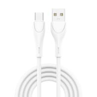 Καλώδιο Σύνδεσης USB 2.0 inos UltraCon USB A σε USB C 12W 2m Λευκό