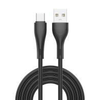 Καλώδιο Σύνδεσης USB 2.0 inos UltraCon USB A σε USB C 15W 1m Μαύρο