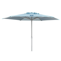 Solart Ομπρέλα Θαλάσσης 230cm 6 Ακτίνες χωρίς Μηχανισμό Κλίσης Polyester Σιέλ