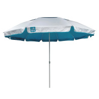 SOLART Ομπρέλα θαλάσσης 220cm 10 ακτίνες χωρίς μηχανισμό κλίσης polyester γαλάζιο