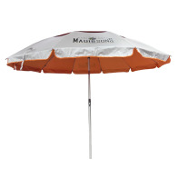 Maui & Sons Ομπρέλα Θαλάσσης 220cm 10 Ακτίνες με Μηχανισμό Κλίσης Polyester Πορτοκαλί