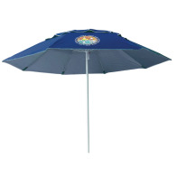 MAUI&SONS Ομπρέλα θαλάσσης 170cm 8 ακτίνες χωρίς μηχανισμό κλίσης polyester μπλε