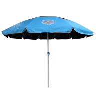MAUI&SONS Ομπρέλα θαλάσσης 220cm 10 ακτίνες χωρίς μηχανισμό κλίσης polyester μπλε
