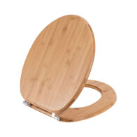 Estia Essentials Καπάκι Λεκάνης Ξύλινο 43x35cm Καφέ