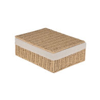 Estia Κουτί Αποθήκευσης & Οργάνωσης 32x24x12cm Με Εσωτερική Επένδυση & Καπάκι 02-18849 Botanica