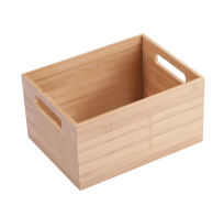 Estia Κουτι Οργανωσησ Bamboo Essentials Με Λαβεσ 26x18.5x16.5cm Στοιβαζομενο  02-31435