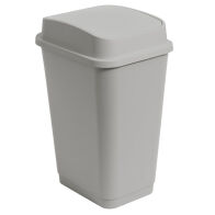 Καδος Απορριματων Fliptop 2 50lt Γκρι  02-49238