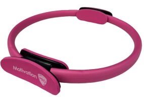 MotivationPro Δαχτυλίδι για Pilates 14" (Ροζ, μεσαίο) 35cm Yoga Ring