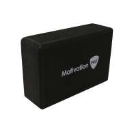 MotivationPro: Yoga Τουβλάκι Μαύρο 23x14x7.5cm