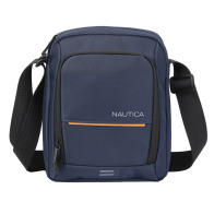 NAUTICA Τσάντα ώμου ανδρική 3,5lt polyester μπλε