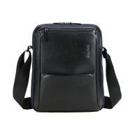 NAUTICA Τσάντα ώμου ανδρική 3lt microfiber polyester μπλε