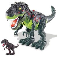 BAKAJI  Παιδικό Παιχνίδι Δεινόσαυρος T Rex Περπατητός με Φώτα, Ήχους και Κινήσεις Σώματος  02814247