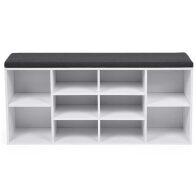 Bakaji 02832899 Πεντάφυλλη Παπουτσοθήκη 10 Ραφιών Λευκή