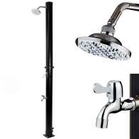 BAKAJI  Ηλιακό Ντους Κήπου Πισίνας Εξωτερικού Χώρου 20Lt Πλύσιμο Ποδιών Μίκτης Κάμπινγκ  02838260