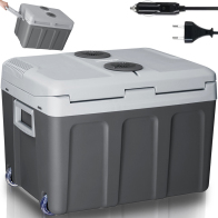 STAKMANN  Φορητό Ηλεκτρικό Ψυγείο 40L Ζεστό/Κρύο Γκρι Πρίζα 230V και 12V Γκρι  02840673