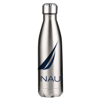 NAUTICA Μπουκάλι θερμός 1lt ασημί