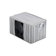 Θηκη Αποθηκευσησ Non Woven Υφασματινη 60x45x35cm Με Παραθυρο Ivory  03-23980