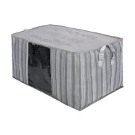 Θηκη Αποθηκευσησ Non Woven Υφασματινη 50x40x30cm Με Παραθυρο Ivory  03-23997