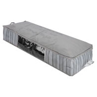 Θηκη Αποθηκευσησ Non Woven Υφασματινη 100x50x20cm Με Παραθυρο Ivory  03-24000