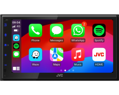 JVC  KW-M593BT ANDROID AUTO APPLE CAR PLAY 2 DIN